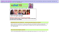 Desktop Screenshot of ediet10.com